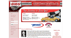 Desktop Screenshot of bertwilliamsandsons.com